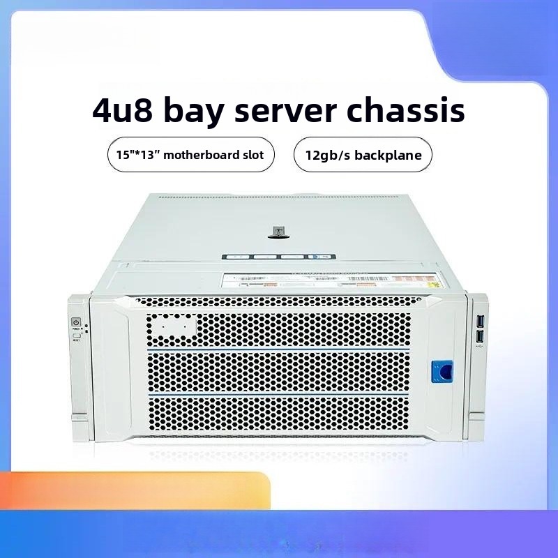 8 Gpu 4U Server Chassis - 4U 8 Diskli Rack Tipi Sunucu