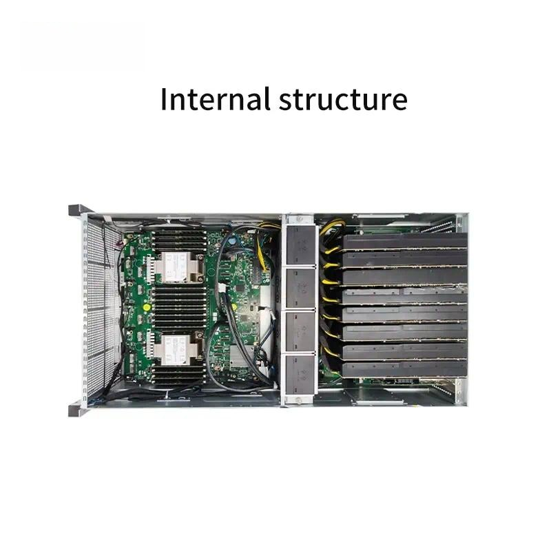 Çift Xeon 4. ve 5. Nesil CPU i - 8 Gpu 4U Server Chassis incelemesi ve fiyatı
